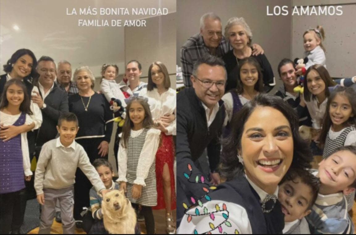 Supuesto novio de Tania Rincón pasó con ella la Navidad.