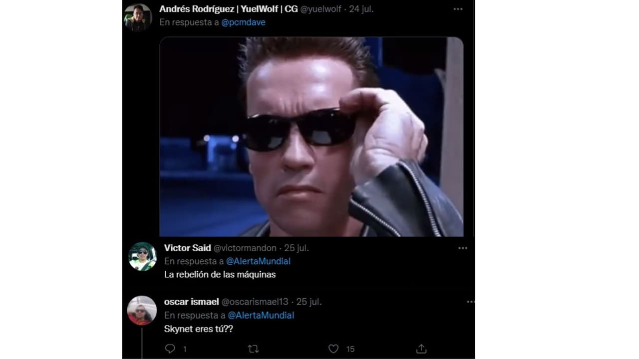 Lo ocurrido le recordó a muchos la trama de 'Terminator'