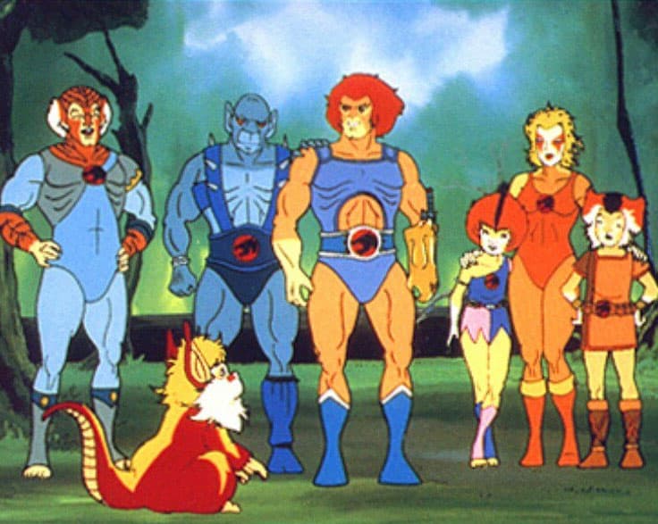 La serie animada ‘The Thundercats’ se estrenaba ese mismo mes, sus personajes estaban basados en los creados por Theodore Walter. Fue dirigida por el japonés Katsuhito Akiyama.