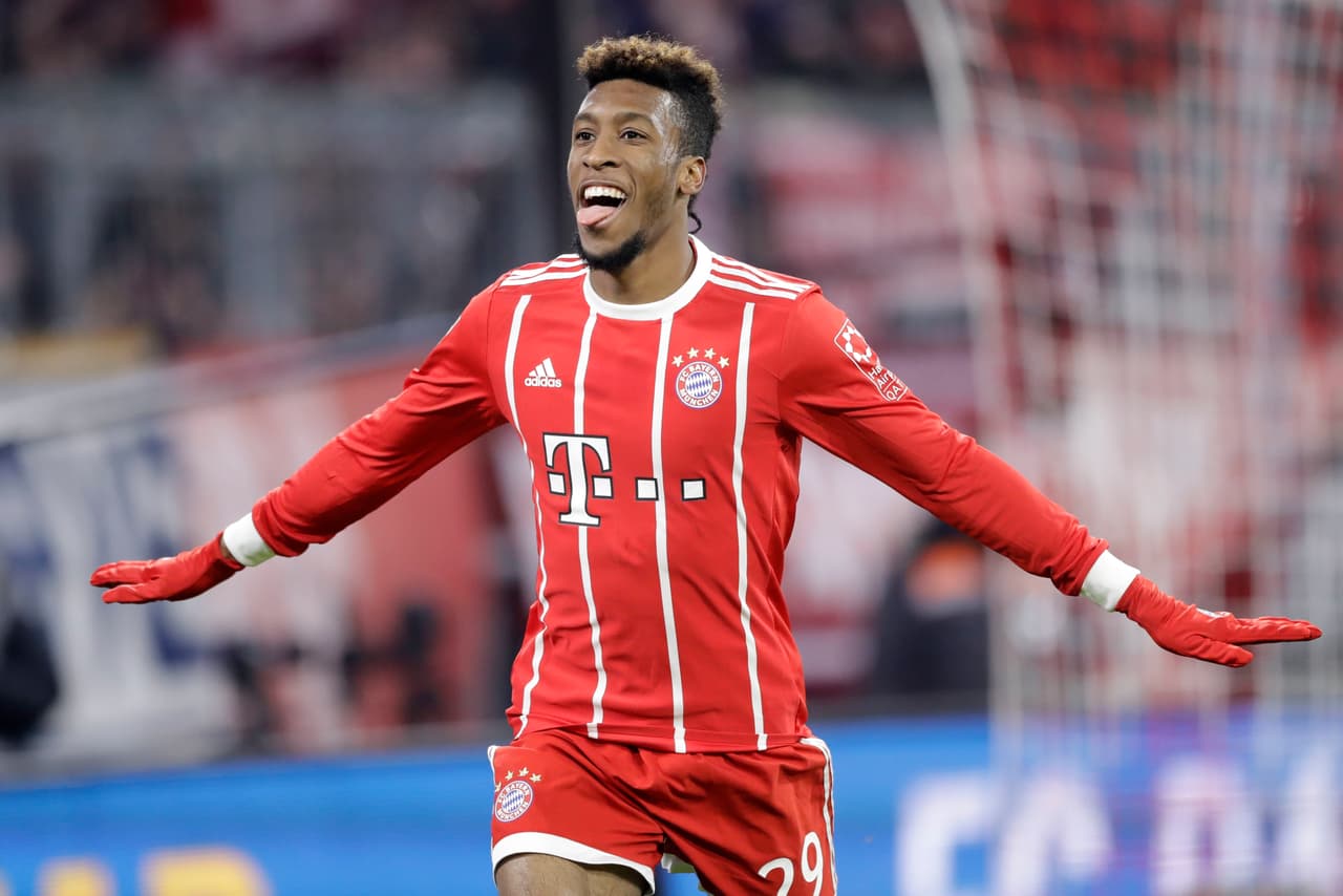 El francés Kingsley Coman es uno de los hombres pretendidos por el español Unai Emery en Arsenal, que sumaría su quinto refuerzo si se logra concretar el fichaje con Bayern Munich.