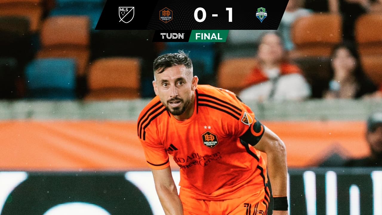 Héctor Herrera es expulsado en derrota de Houston Dynamo ante Seattle Sounders