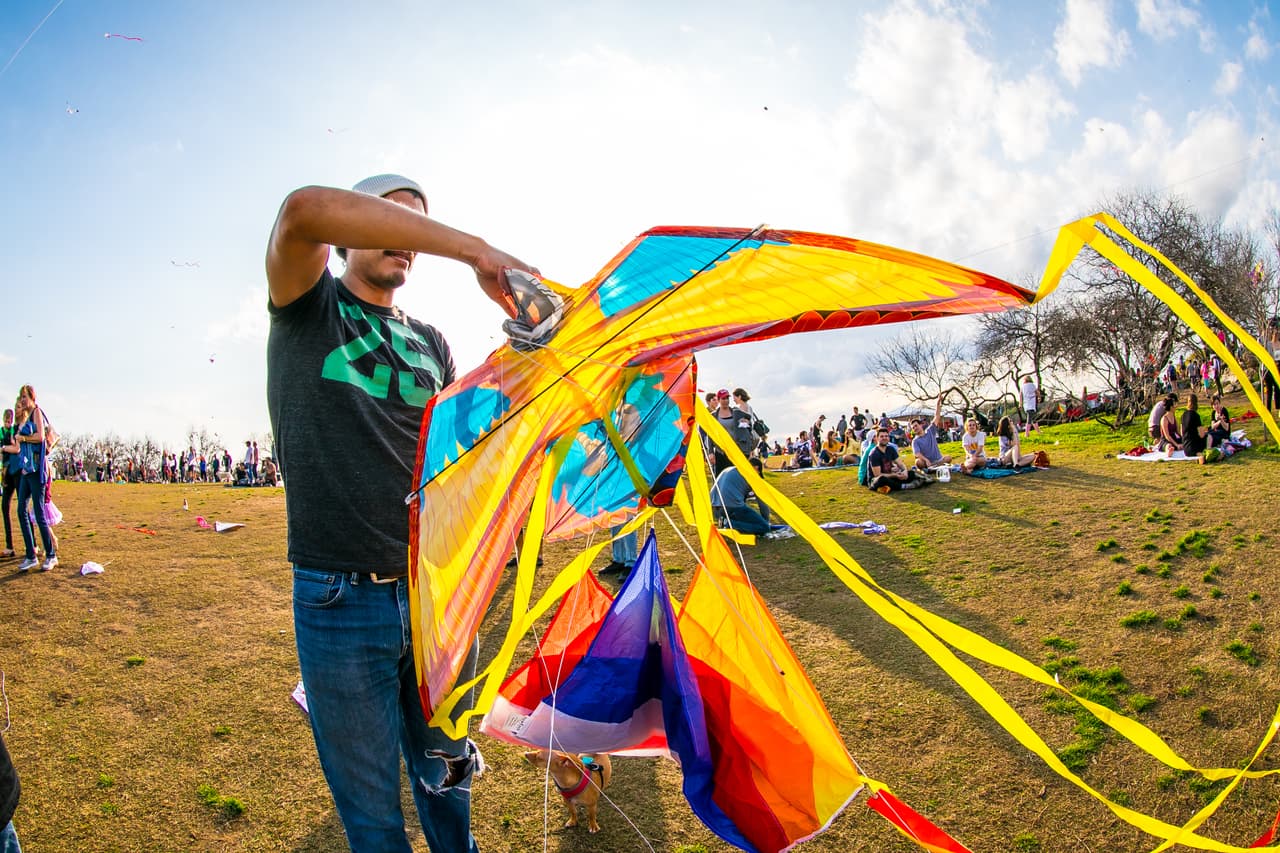 El ABC Kite Fest ofrece estacionamiento en el lugar a través de Pavemint.