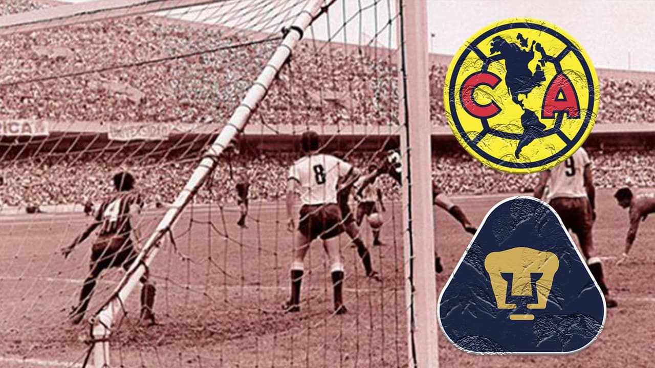 Así inició la rivalidad histórica entre Pumas y América