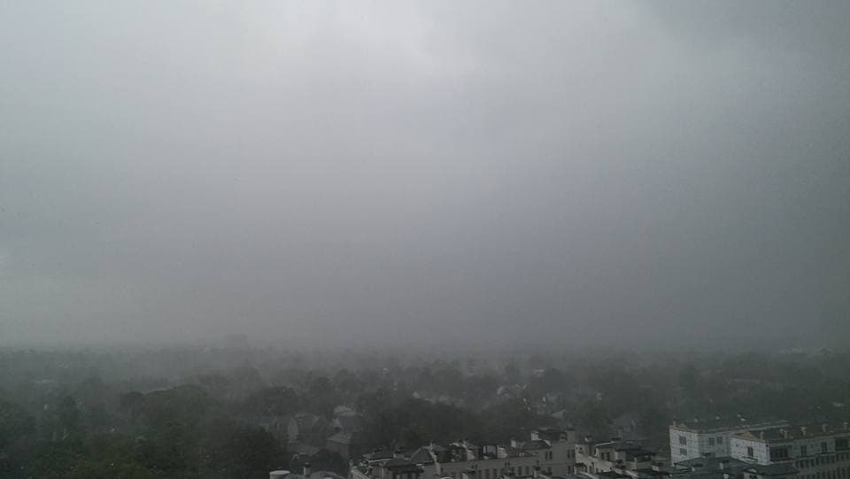 Desde edificio en Kirby Dr. / Cortesía La Bronca Texana