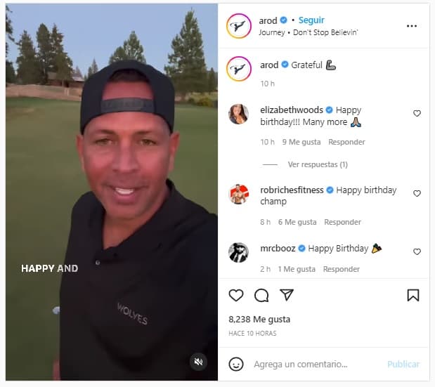 El comentarista deportivo publicó en Instagram un video en el que compartió cómo se siente en este momento de su vida, un año después de terminar con López.
<br>