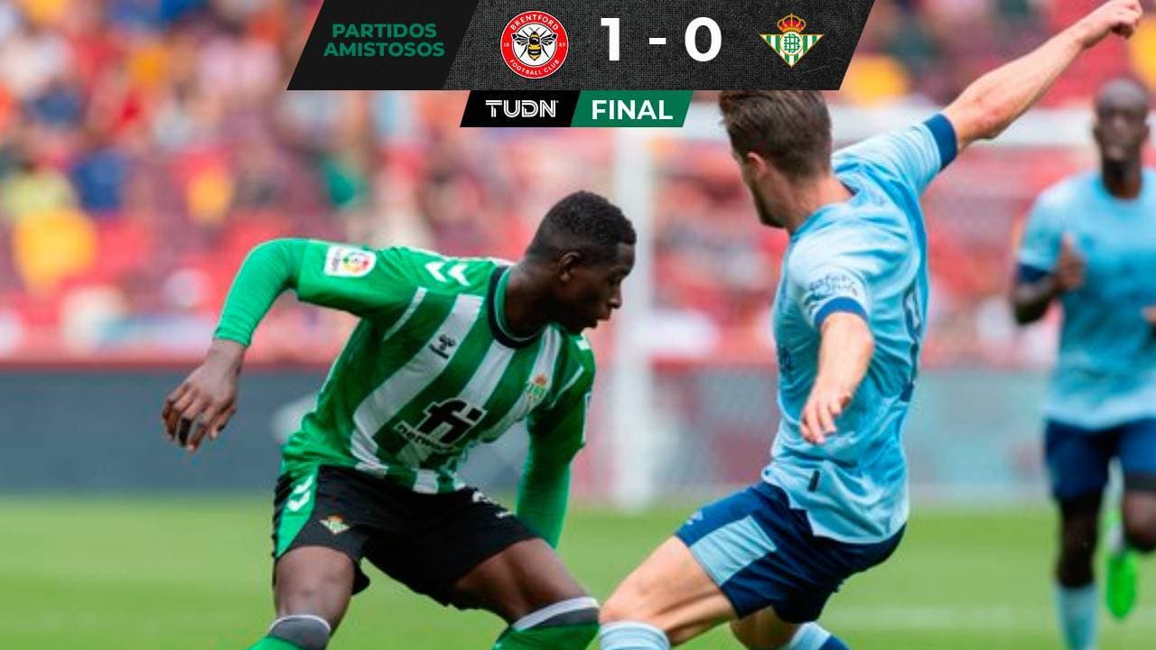Con Guardado, Real Betis cae ante Brentford en partido amistoso