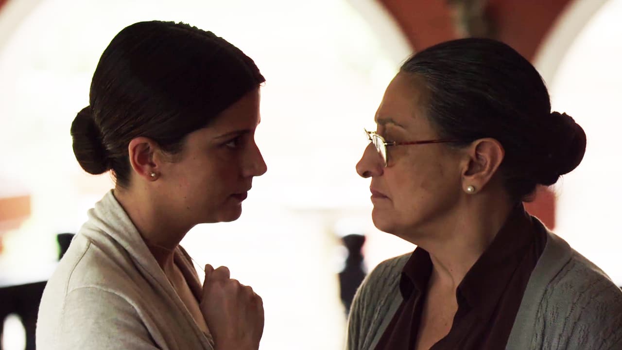 Alejandra updated her on the conflict, and revealed that ‘El Quino’s release had unleashed a whole new war.