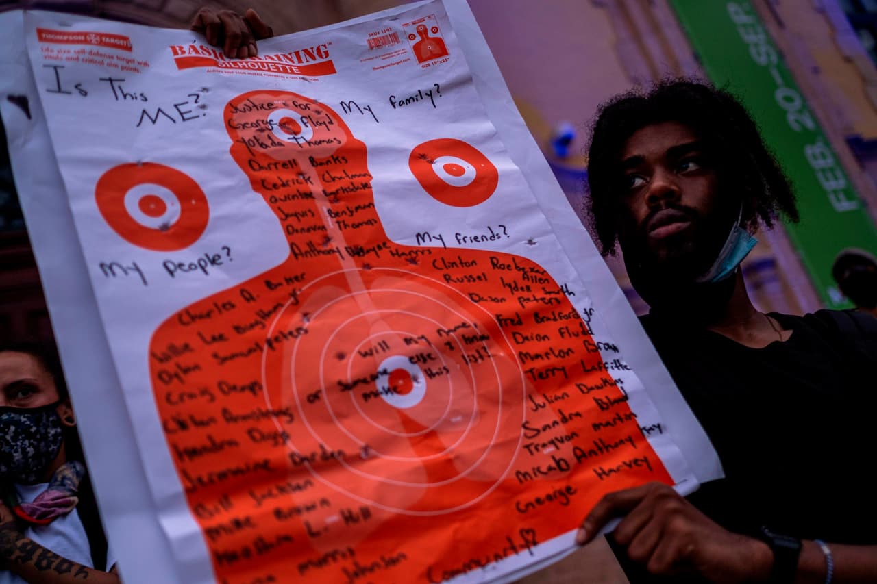 Varios dijeron que se mantendrían en las calles hasta que su mensaje de justicia sea escuchado.