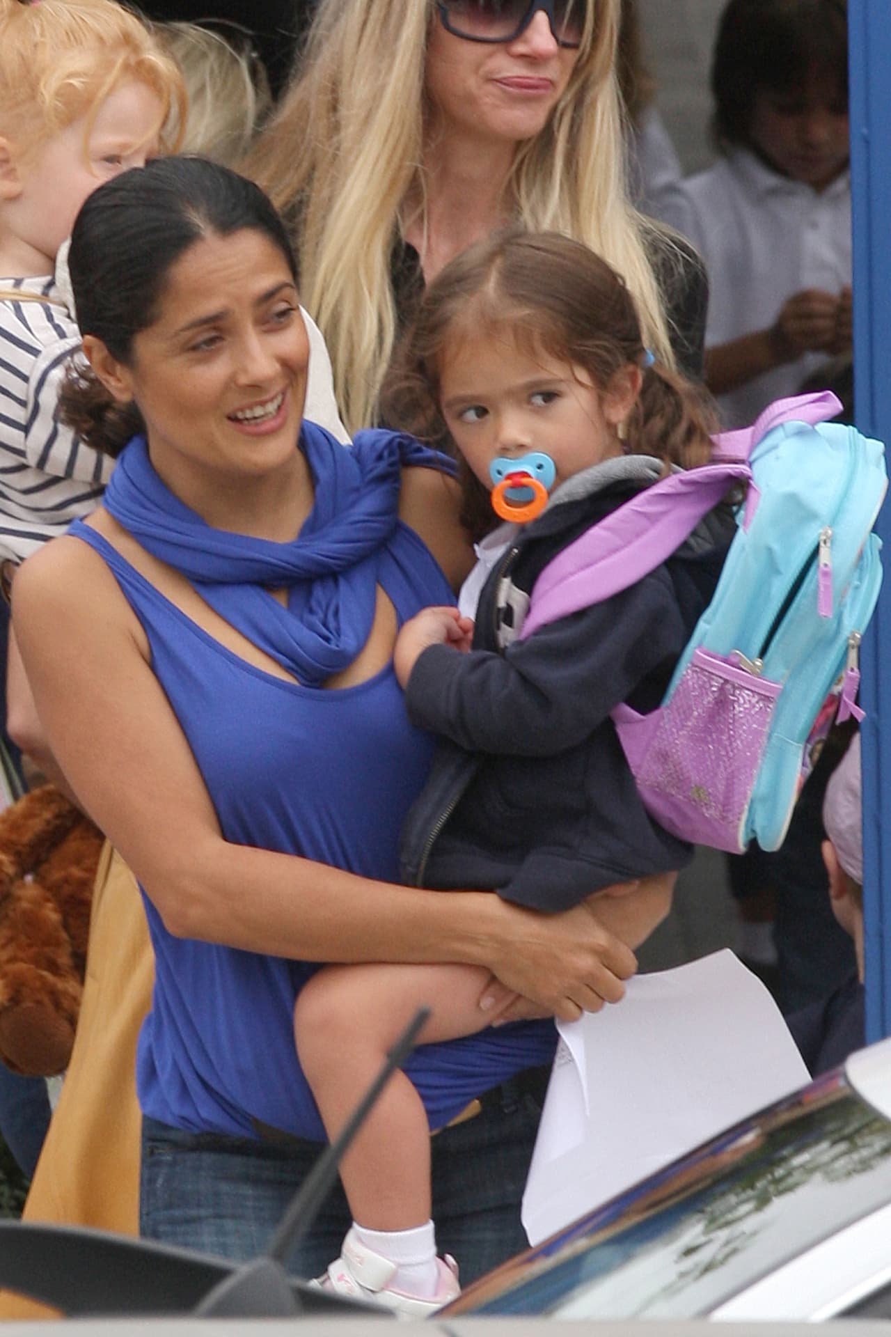 En sus primeros días de escuela.