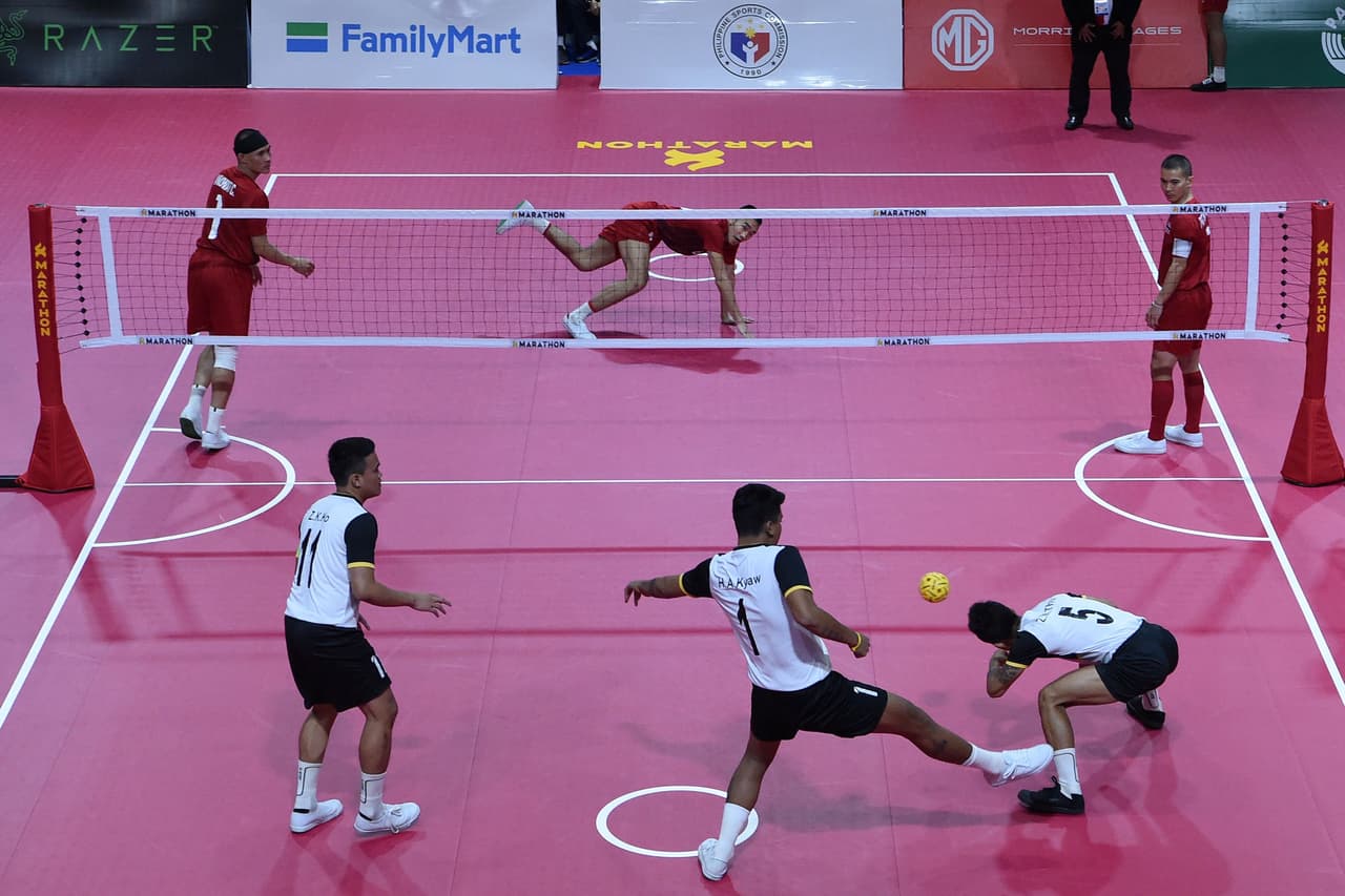 El Sepak Takraw es un deporte muy popular en los países del sureste asiático.