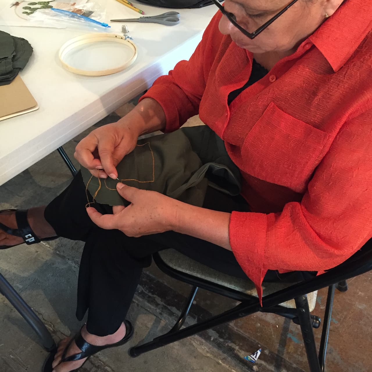 Con dedicación terminaron las más de cien piezas que componen la exhibición.