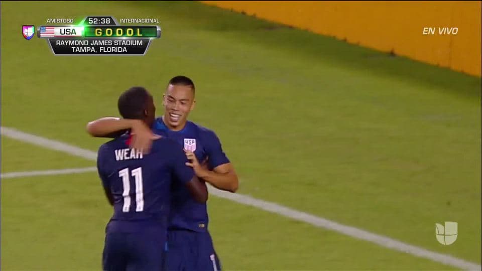 ¡GOOOL! Bobby Wood anota para USA