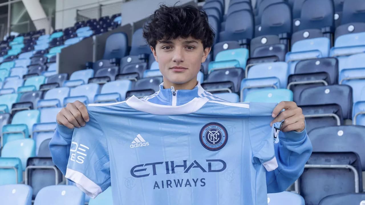 New York City FC ficha al jugador más joven en la historia de MLS