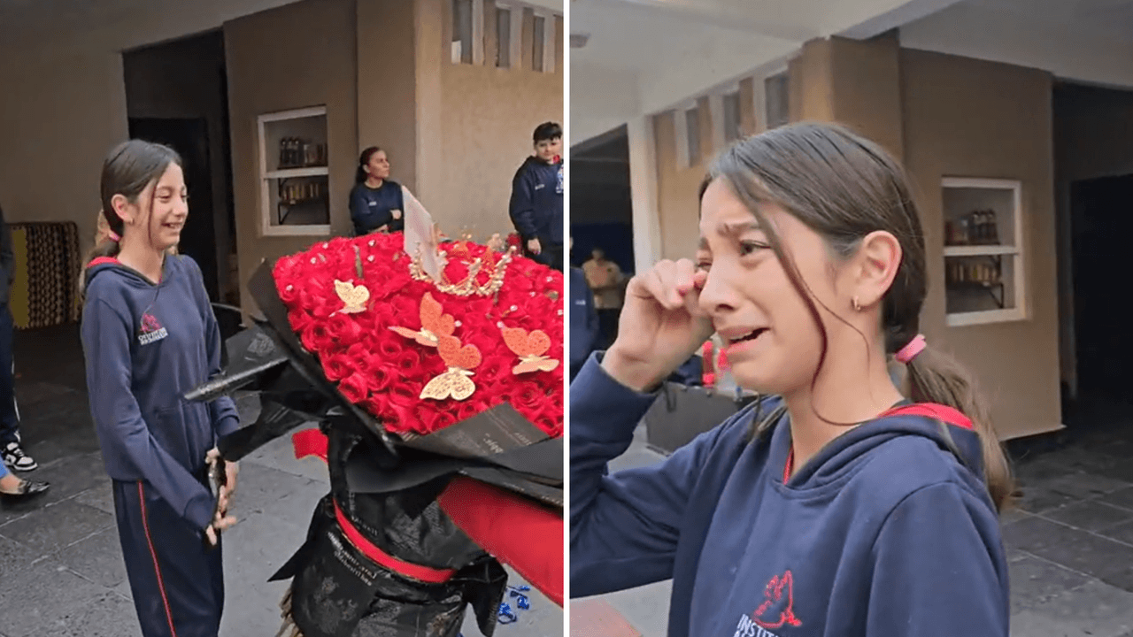 Joven recibe flores de su papá “desde el cielo”: video hace llorar a Tiktok