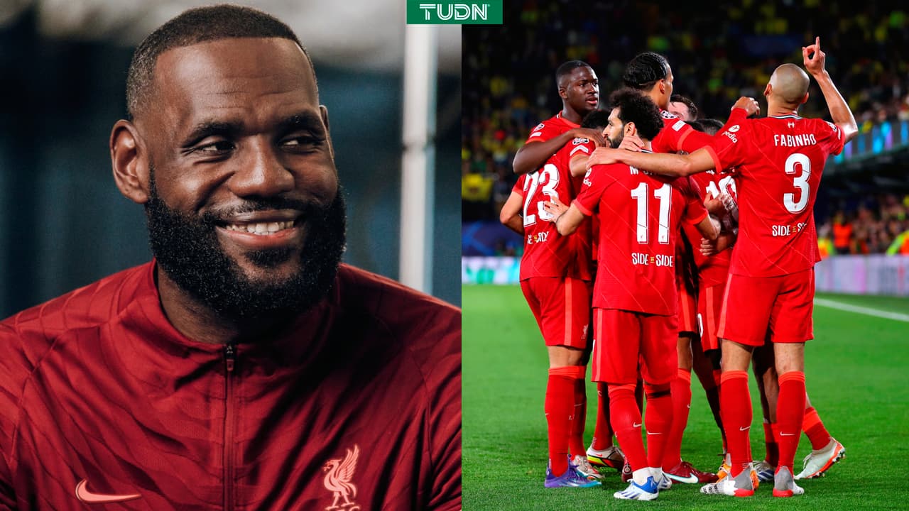 LeBron James celebra pase del Liverpool a la Final de Champions