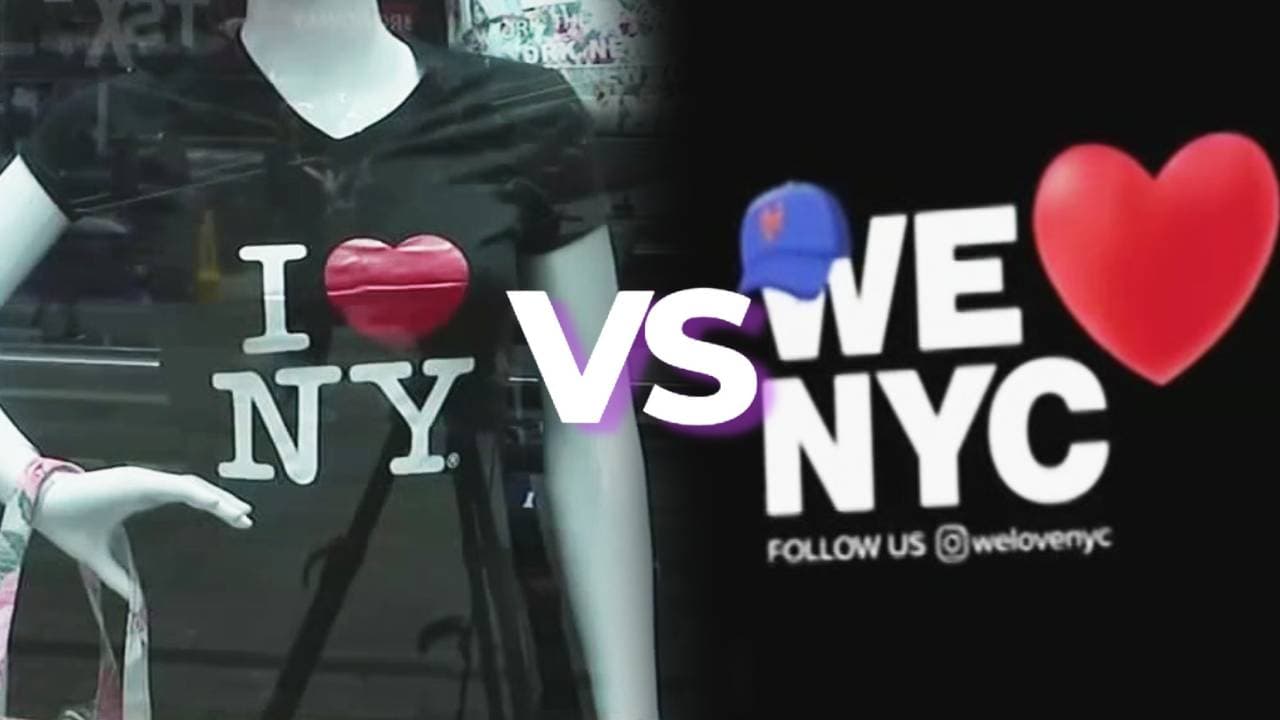 Cambian el icónico 'I love NY' por 'We love NYC' y las molestias no se hicieron esperar
