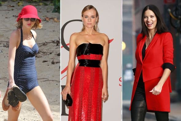 Sin duda el rojo es un color que te hará lucir elegante, las famosas adoran usarlo de distintas formas, por eso, si quieres lucirlo como ellas toma nota.