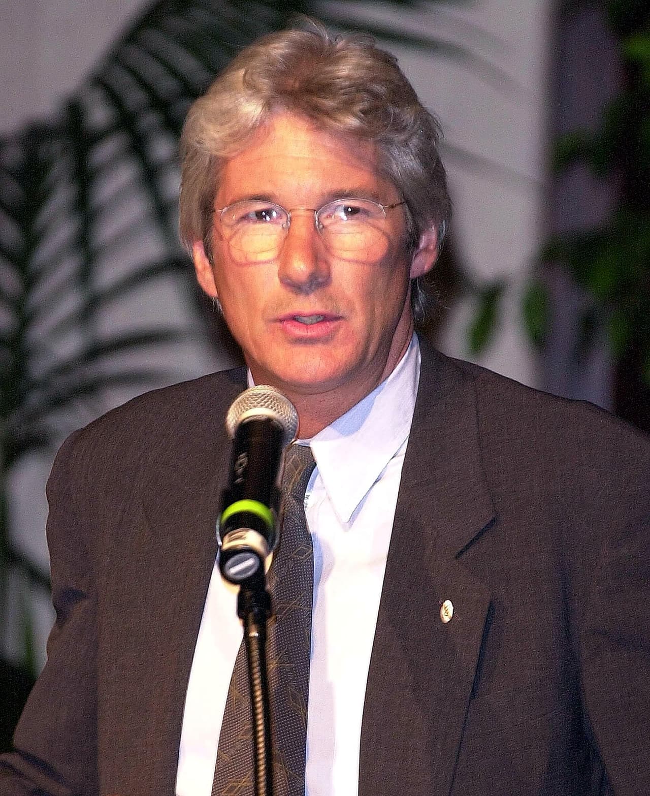 Richard Gere durante una conferencia en el año 2000.