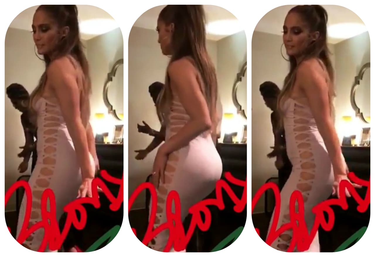 Así 'sacudió' el huracán Irma las caderas de Jennifer Lopez