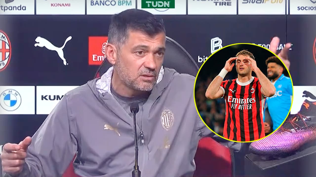 ¡Santi Gimenez y su bajón en AC Milan! Esto dijo su director técnico