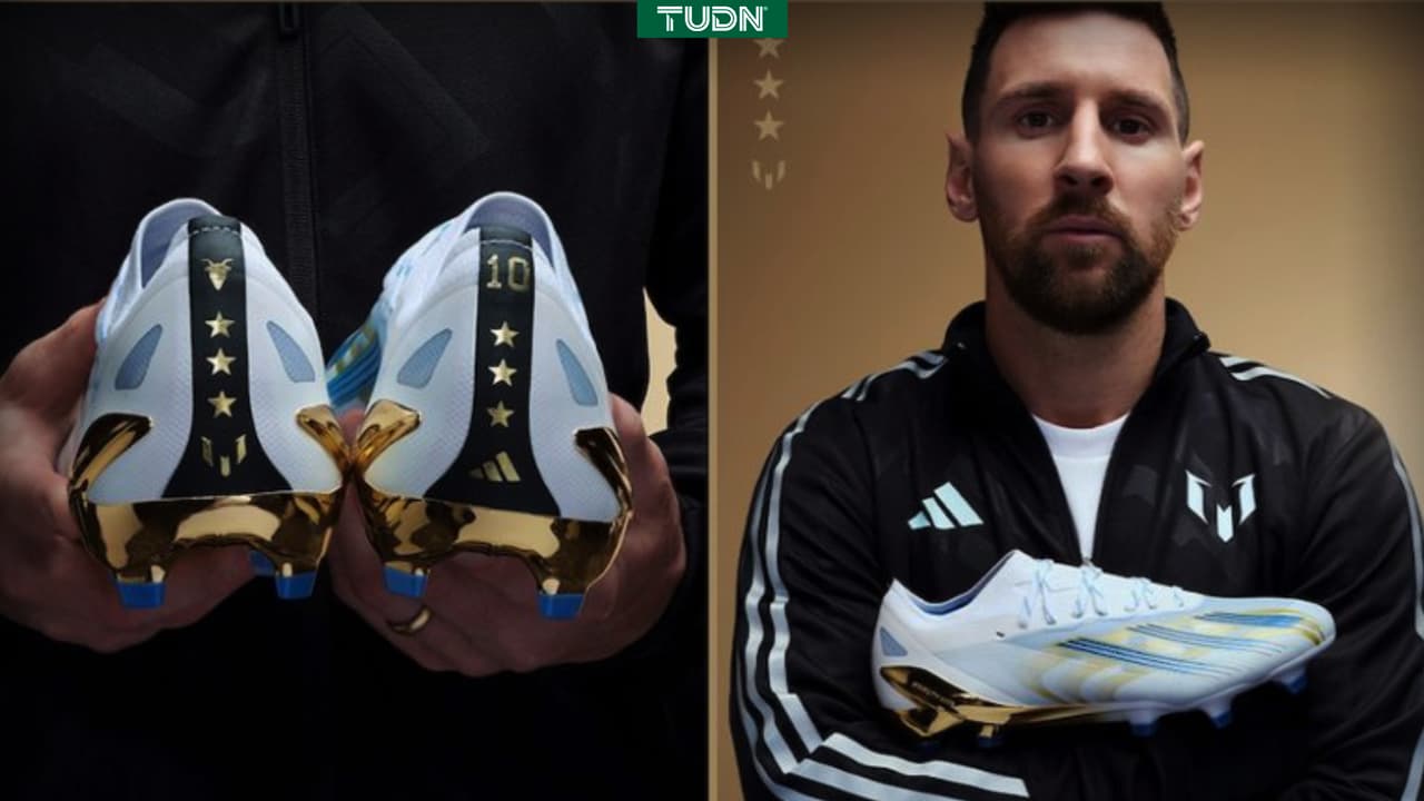 Messi presenta 'Las Estrellas', nuevos tenis para jugar con Argentina