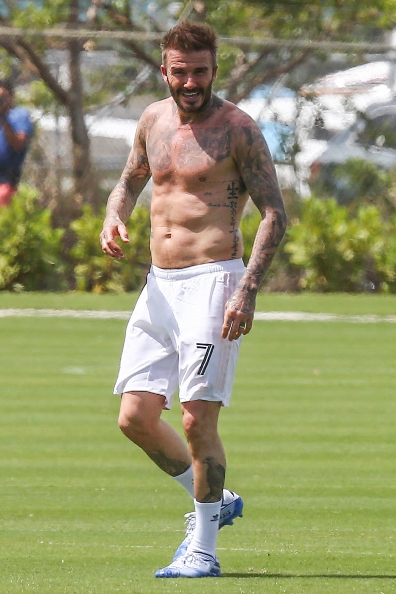 Para David Beckham se trata del territorio que mejor conoce y donde se siente seguro.