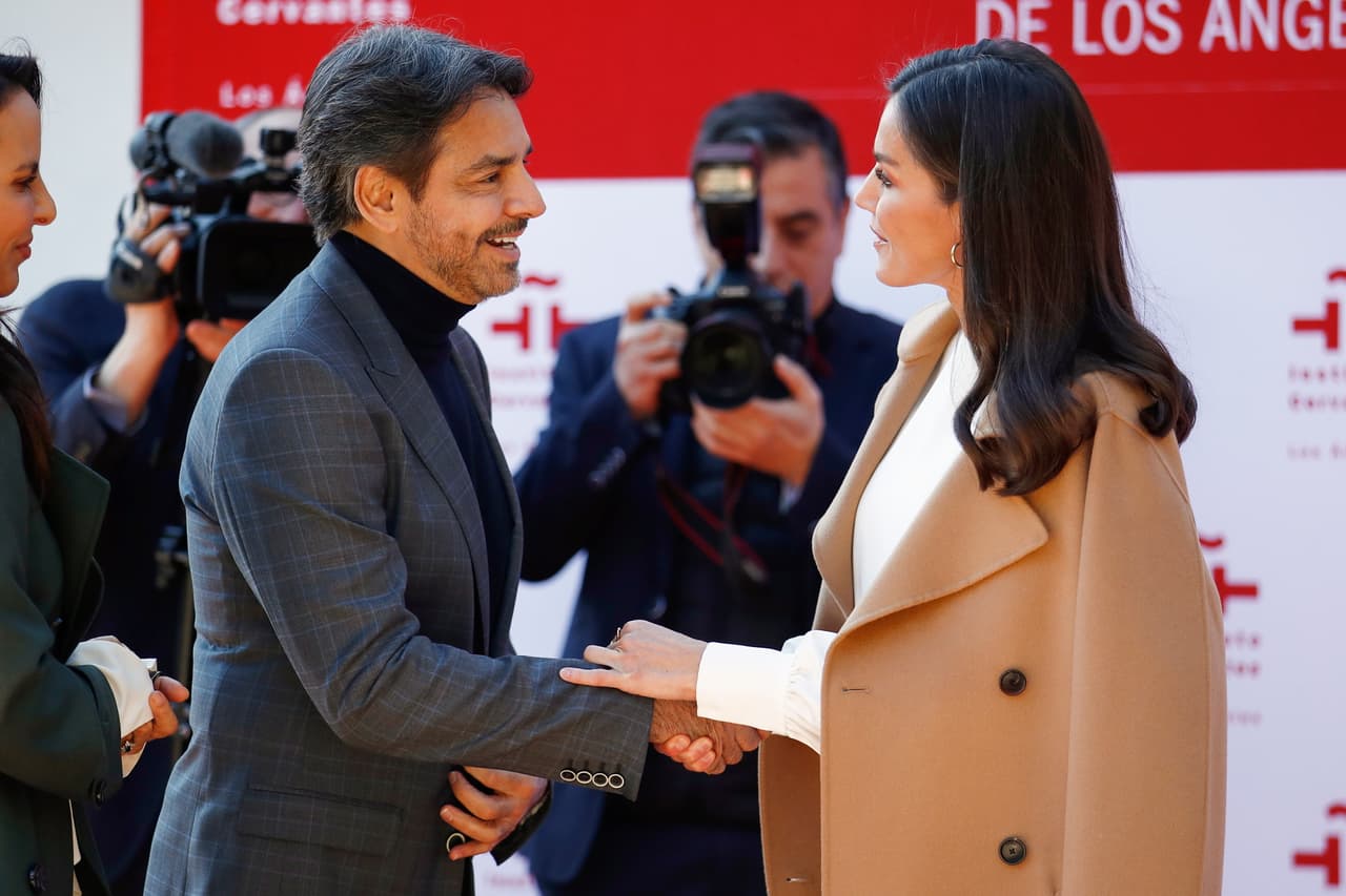 La cantante también presumió en imágenes el encuentro que, junto con su marido, tuvo con la reina Letizia.