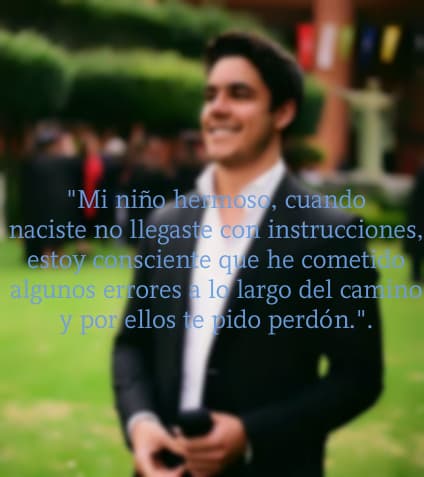 Bibi Gaytán envía emotivo mensaje a su hijo Eduardo Capetillo Jr.