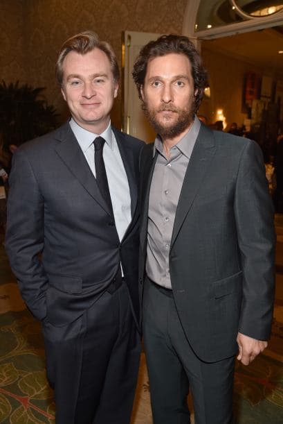 Nolan y su estrella de 'Interstellar', McConaughey