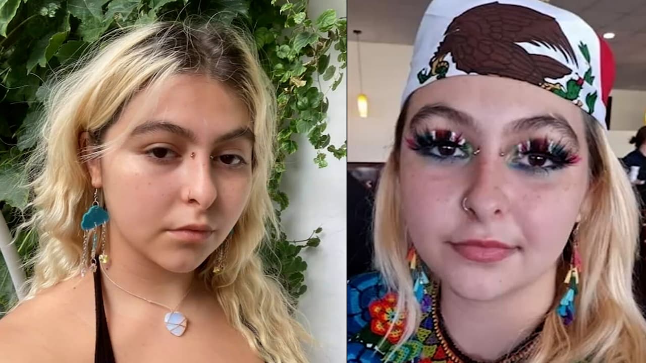 El artista Milton Coronado, cuyos padres son de Jalisco, México, realizó un nuevo mural, esta vez en honor a Melissa "Azul" de la Garza, quien fue asesinada en septiembre de 2021.