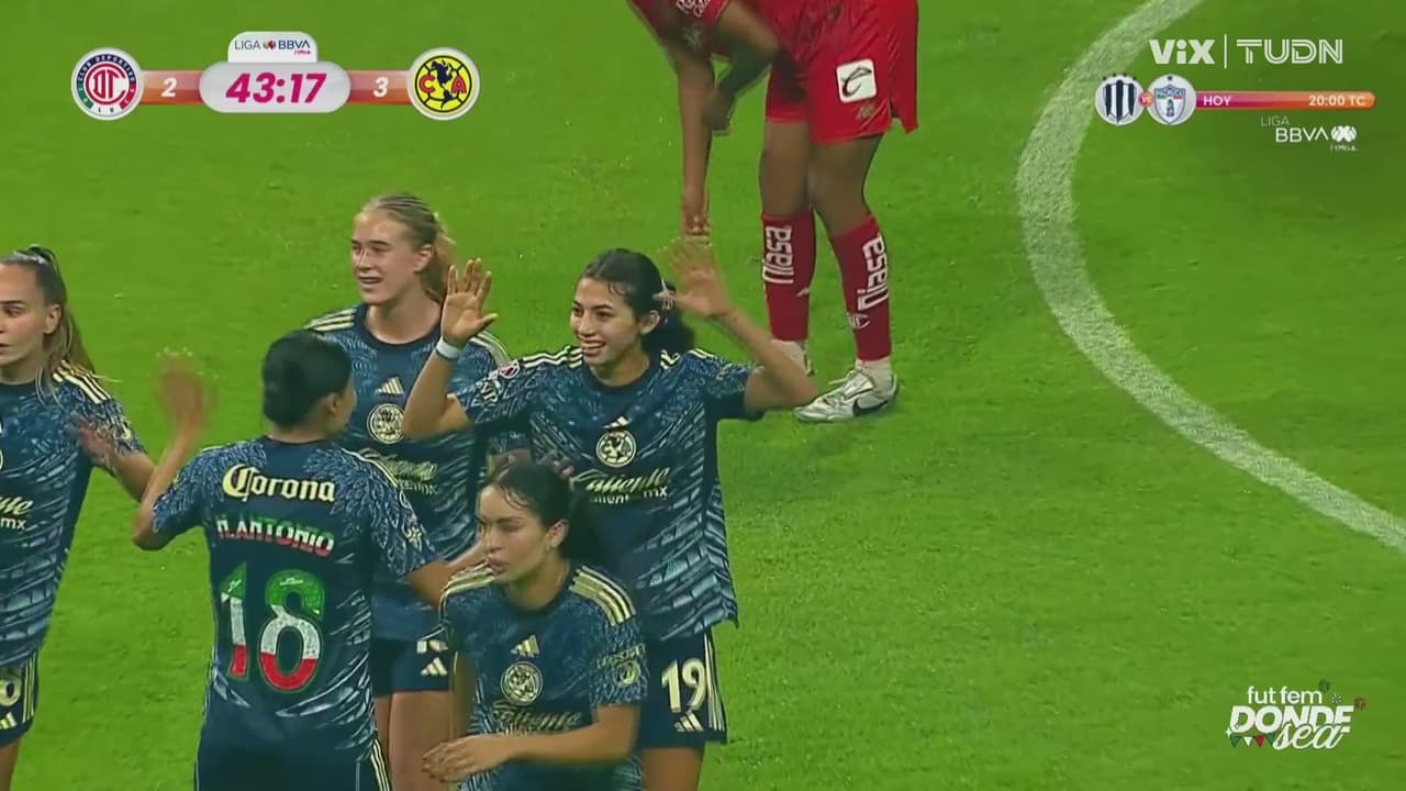 Pónganle correa a este golazo de Montse Saldívar para el América