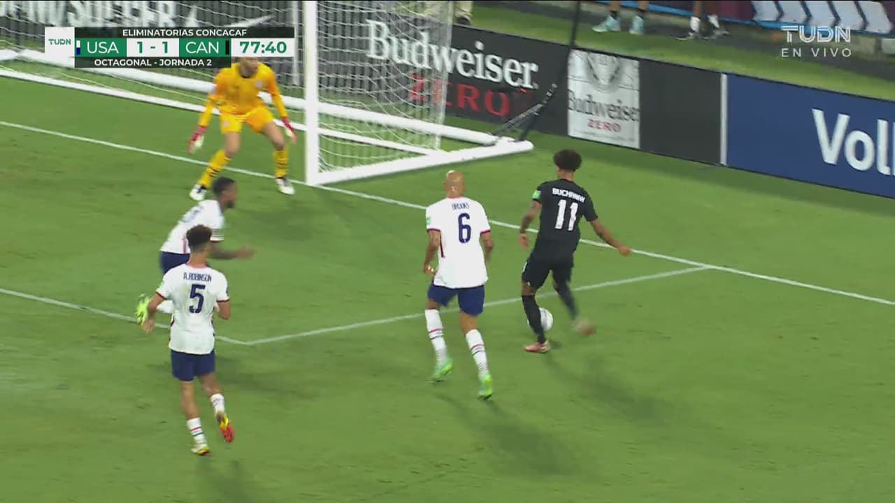 ¡Tiembla Team USA! Tajon Buchanan cerca de la voltereta