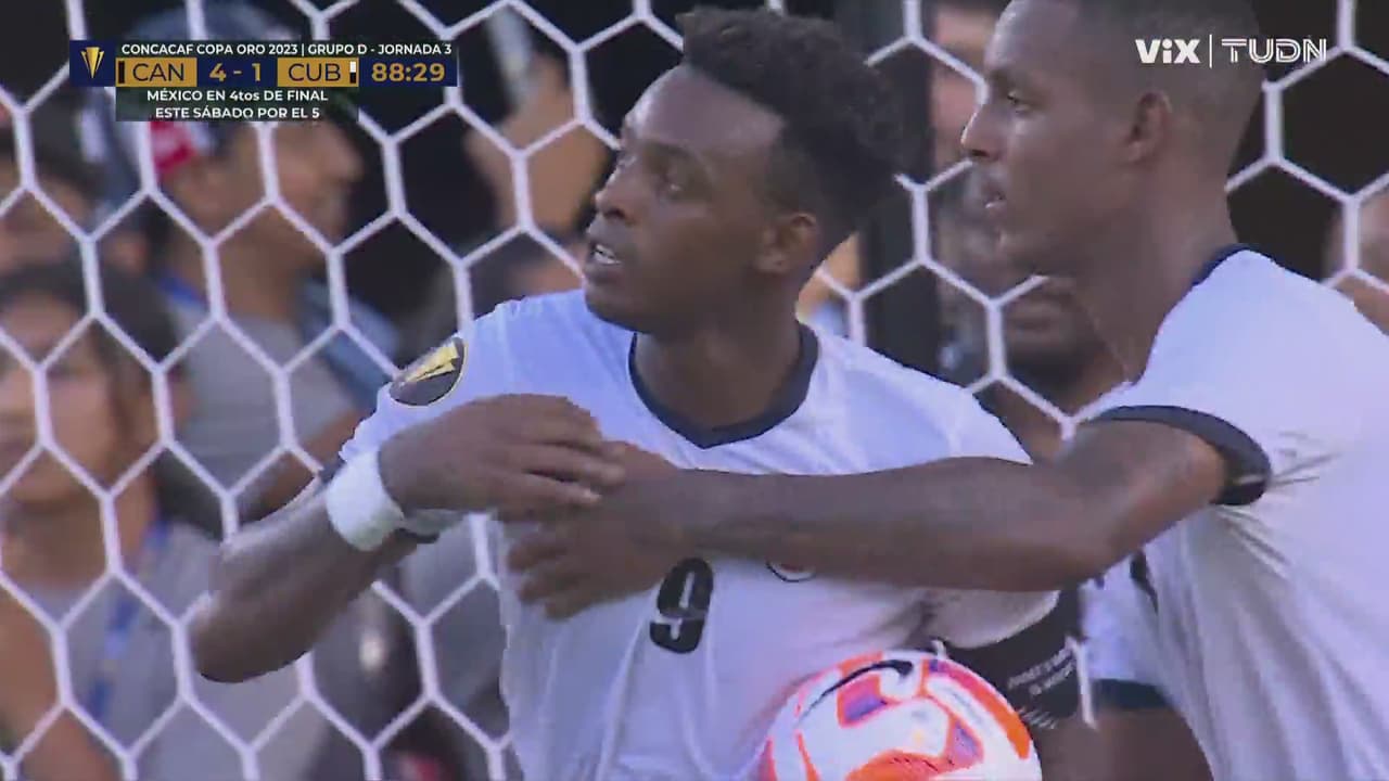 ¡Gol de Cuba!  Reyes pone el segundo de los caribeños de penal