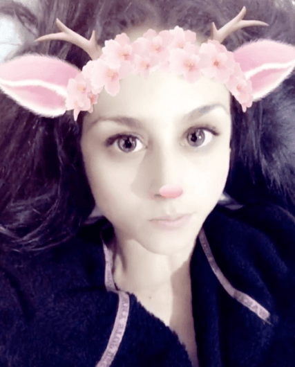 Una divertida fotografía con espíritu navideño.