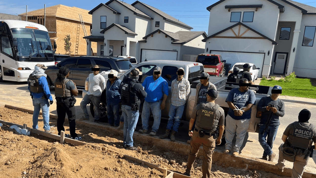 Operativo de HSI y ICE en trabajos de Laredo termina con 31 arrestos de indocumentados