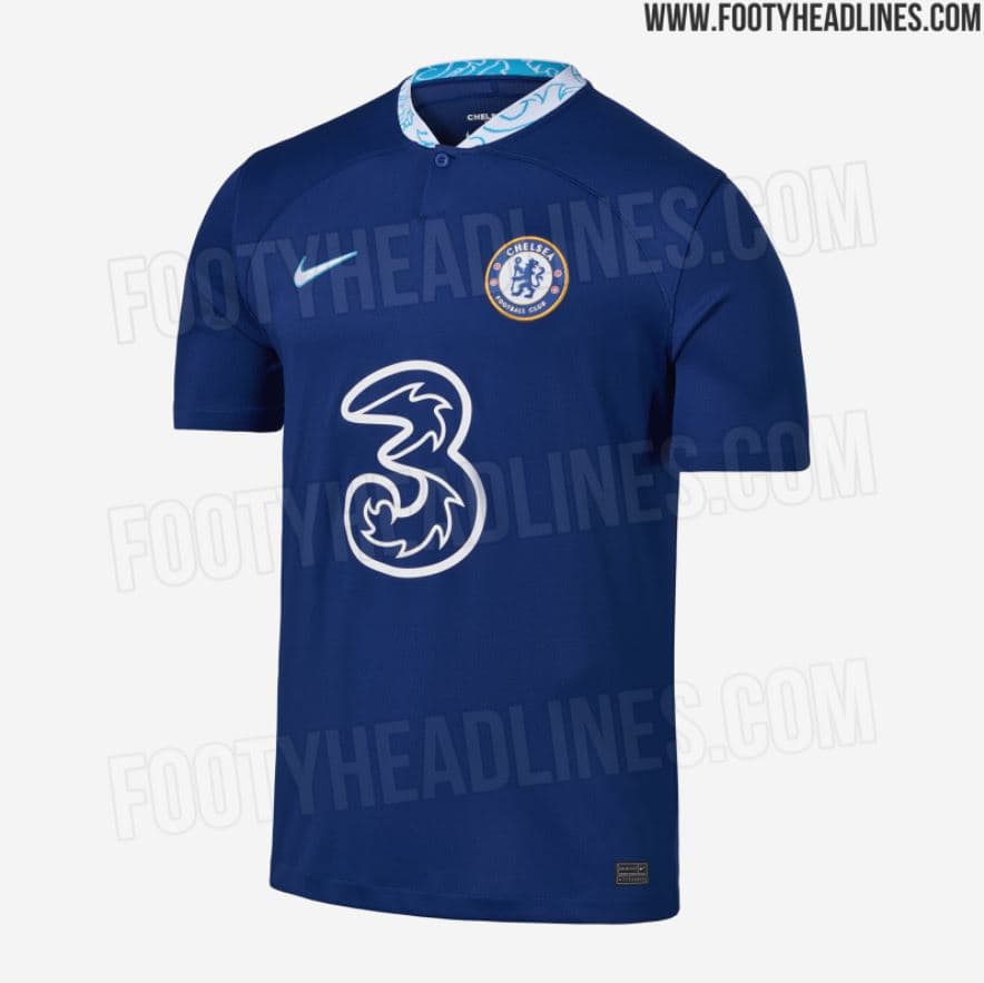 Esta sería la nueva camiseta del Chelsea.