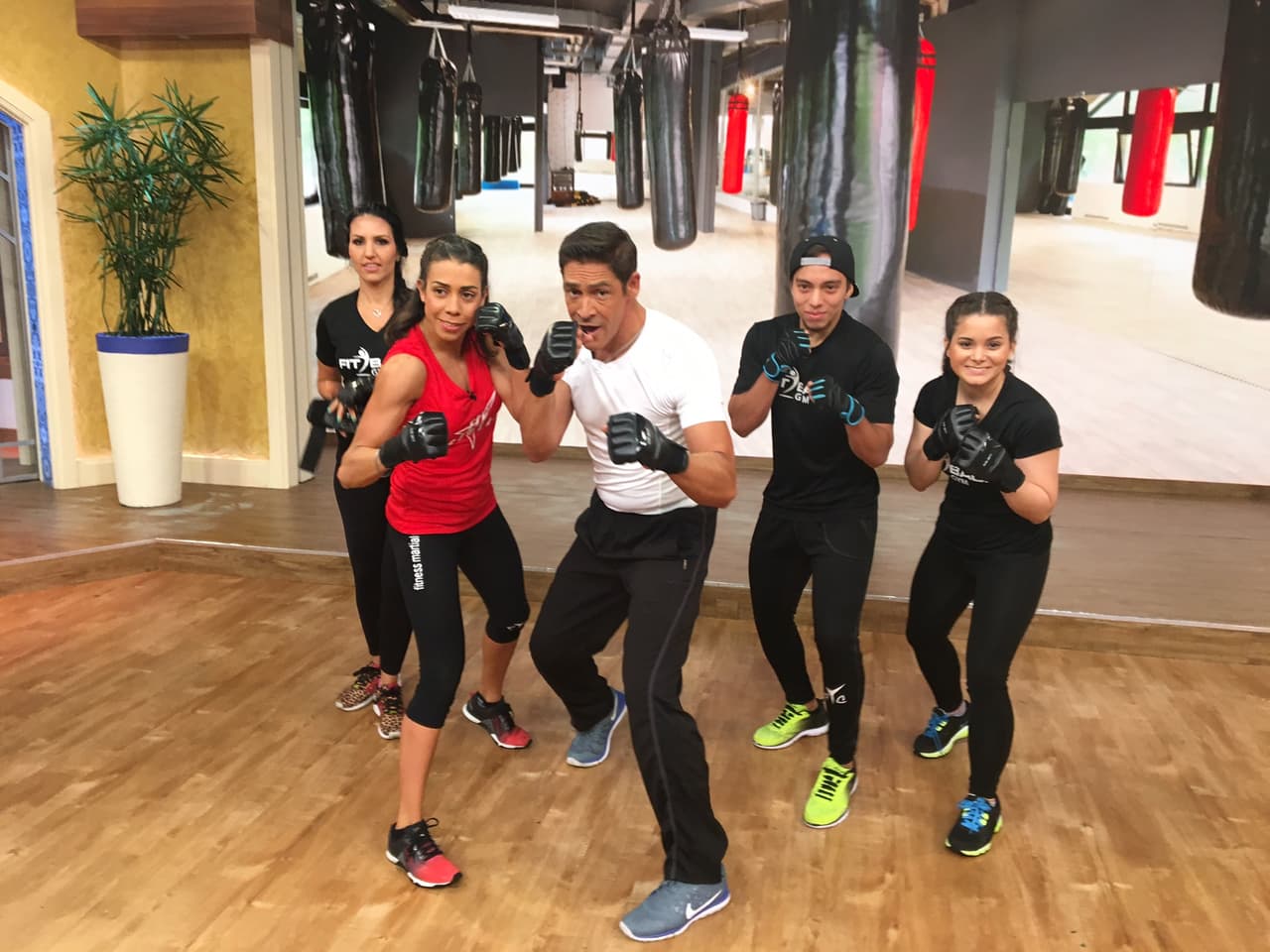 El Fit Combat es un sistema de entrenamiento muy divertido que engloba técnicas de artes marciales y boxeo.