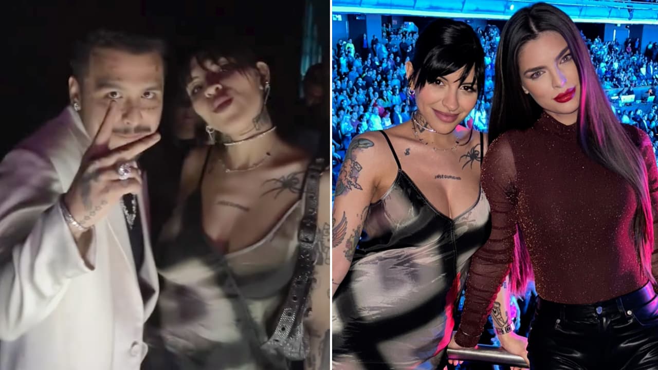 Nodal y Cazzu dejan a su hija y se 'escapan' al concierto de Marc Anthony en Guadalajara