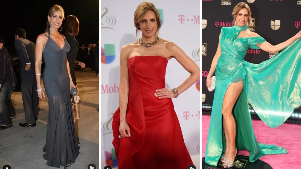 Algunos de los looks con los que Lili Estefan se ha presentado en Premio Lo Nuestro.