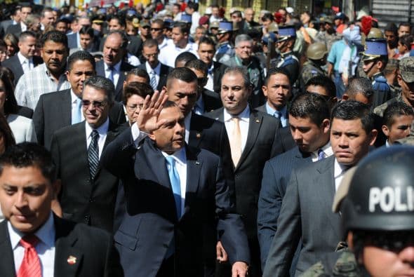 El presidente aseguró que "por eso, a mí nadie me saca que el hombre (Zelaya) se quería quedar (en el poder)".