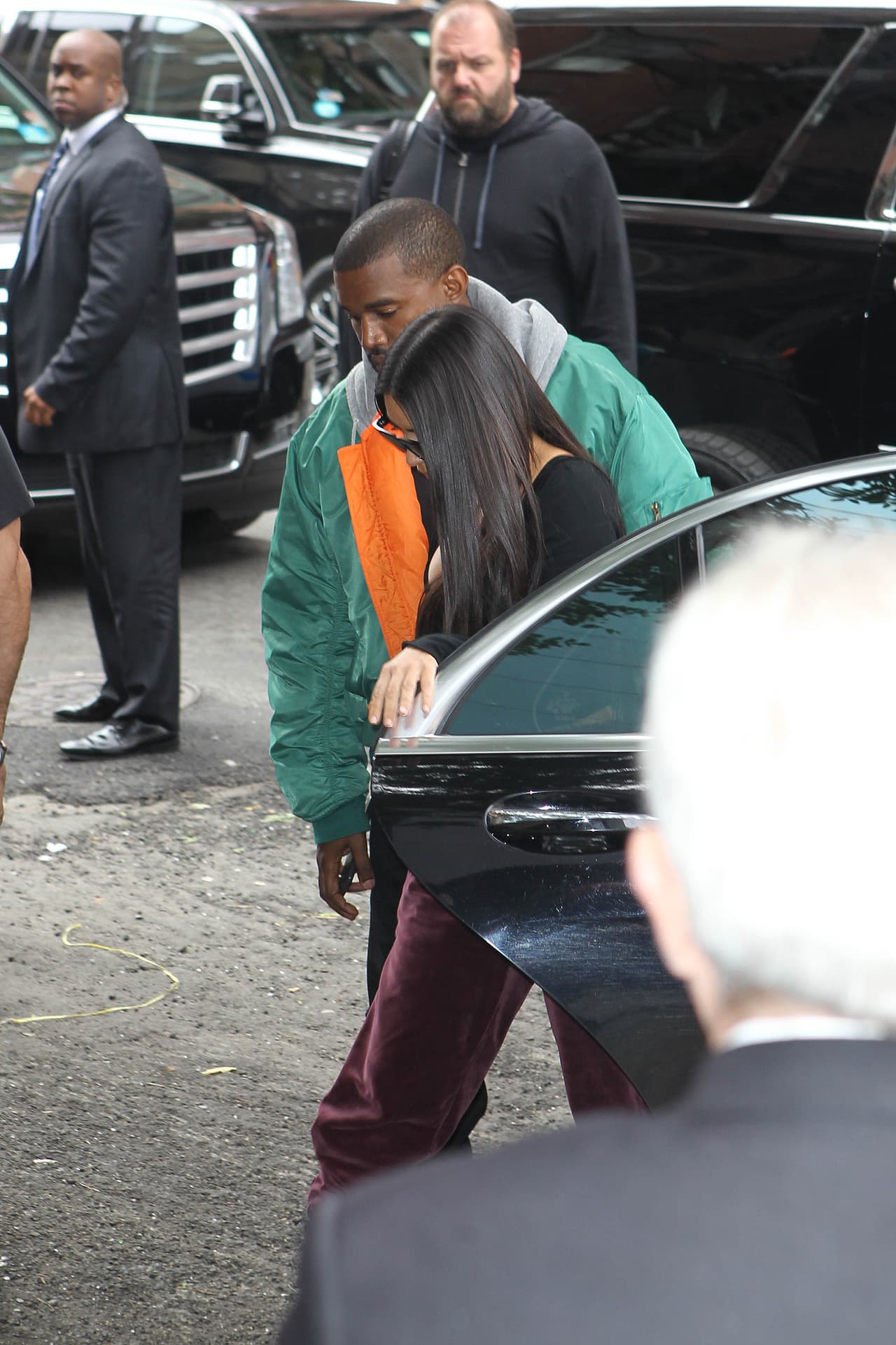 Afortunadamente sus hijos no se encontraban con ella.