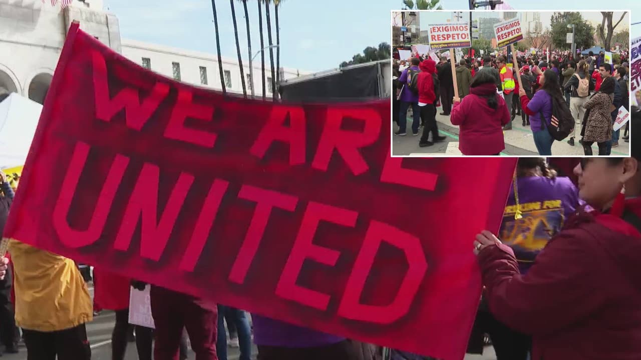 Trabajadores de LAUSD confirman que realizarán la huelga que causará el cierre de al menos 700 escuelas