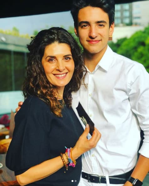 Sebastián quiere seguir los pasos de sus padres y ya incursionó en la actuación con la telenovela 'Despertar Contigo'.