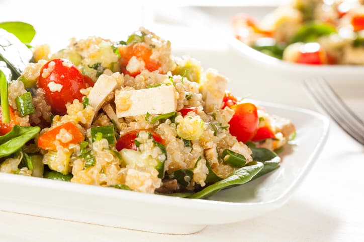 Ensalada de quinoa con tofu | Reto 28