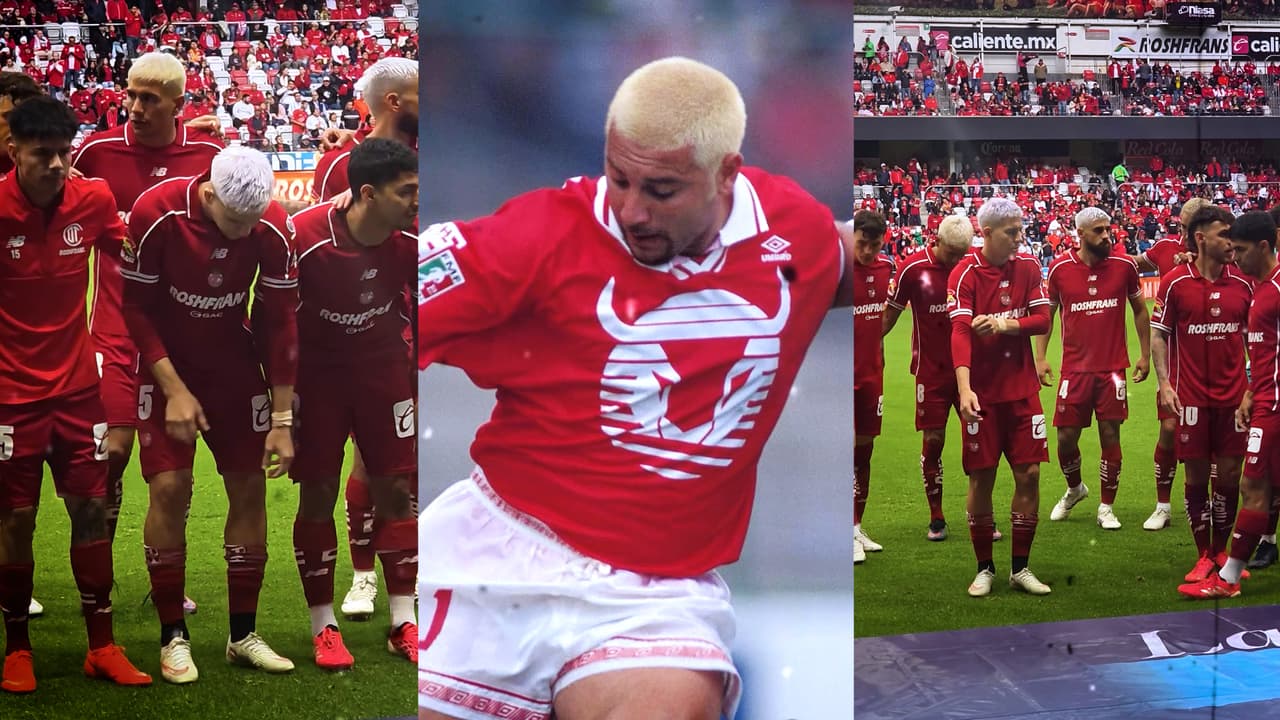 ¡Los Diablos 'platinados' Rojos del Toluca, se presentan en el Nemesio Diez!