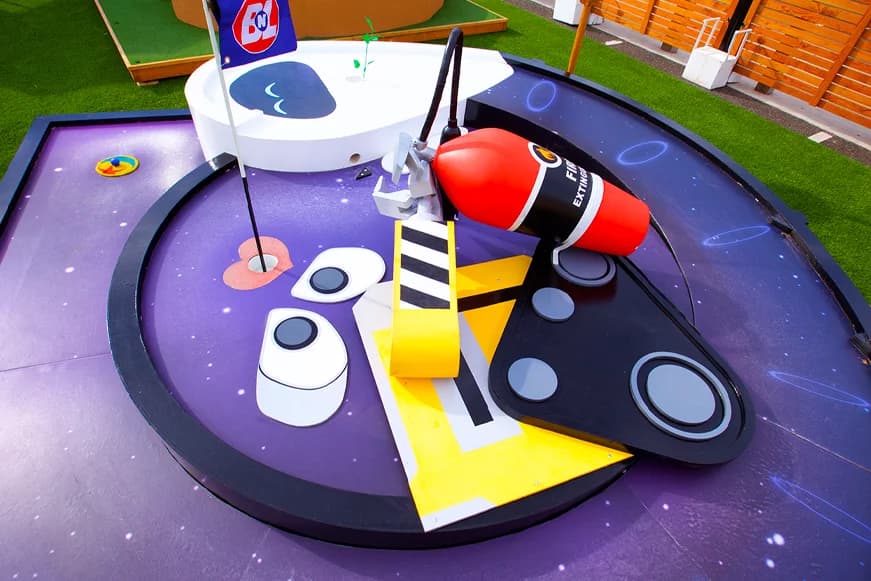 A partir del 1 de abril al 15 de mayo, Pixar Putt estará en San Antonio.