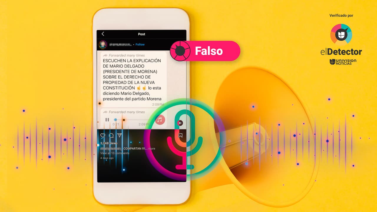 Es falso que el presidente de Morena sea quien habla en ese audio sobre una nueva Constitución en México que suprimiría la propiedad privada