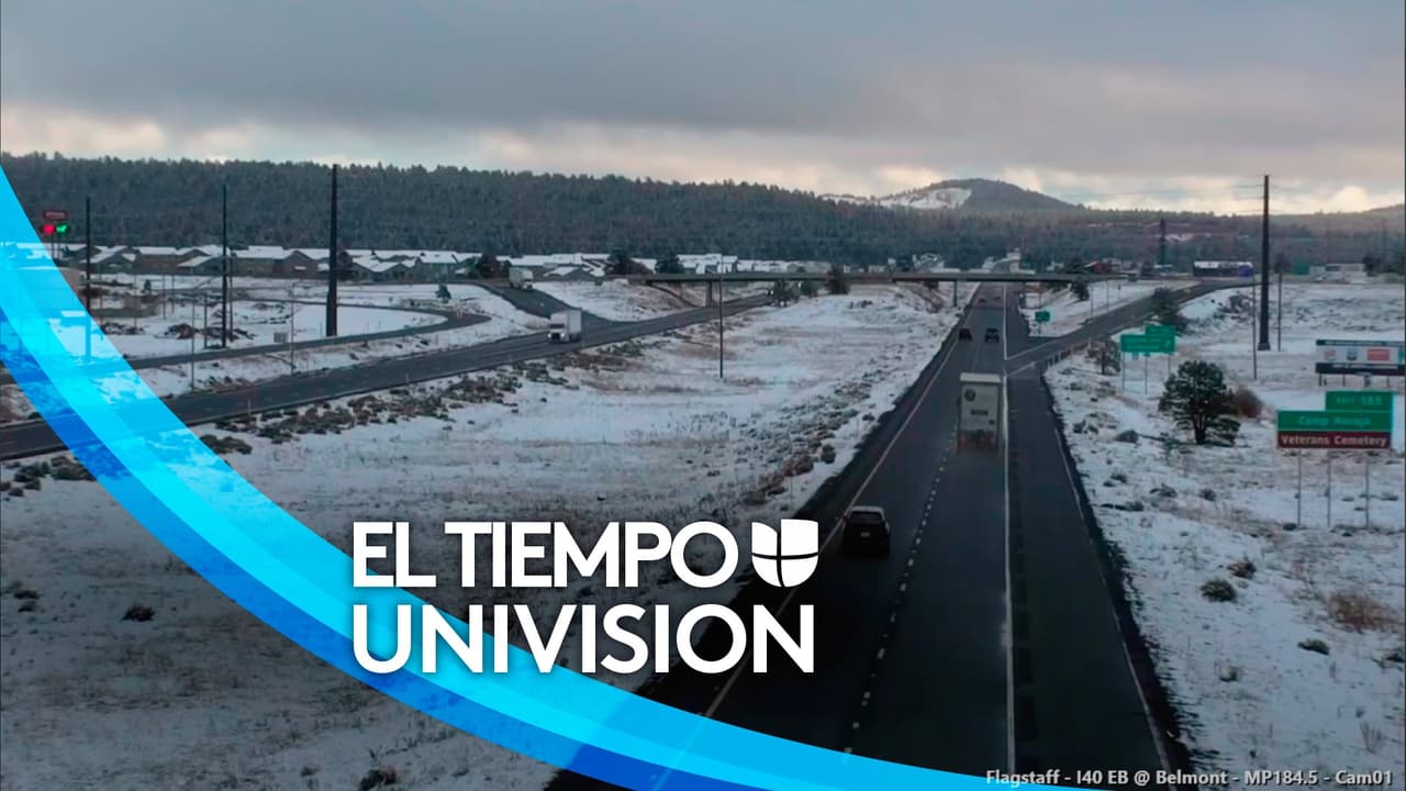 Día mayormente soleado con temperatura cercanas a los 80°F en Phoenix, nieve moderada al norte de Arizona