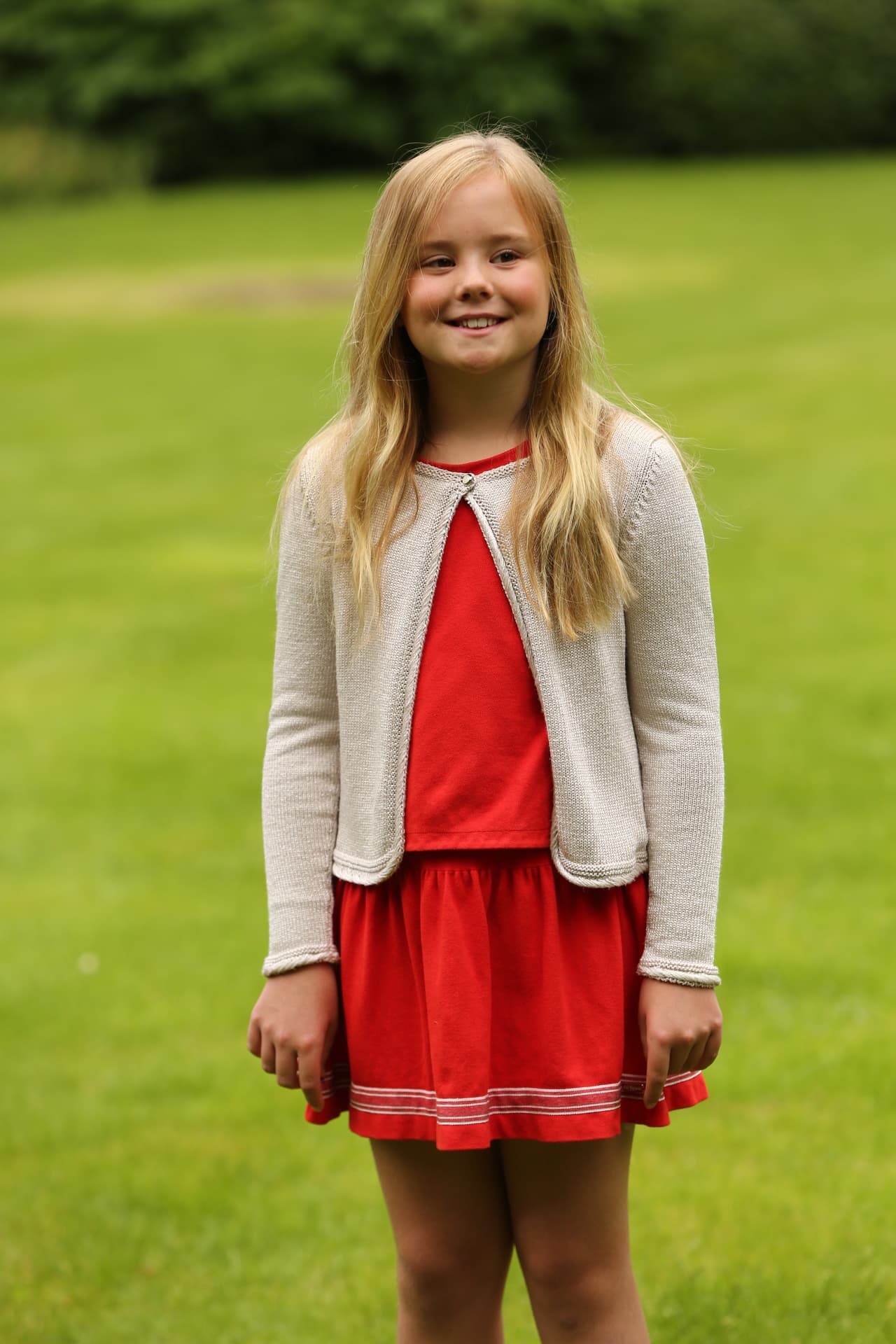 Los Reyes insistieron que las nenas eligieron su propio vestuario para la sesión.