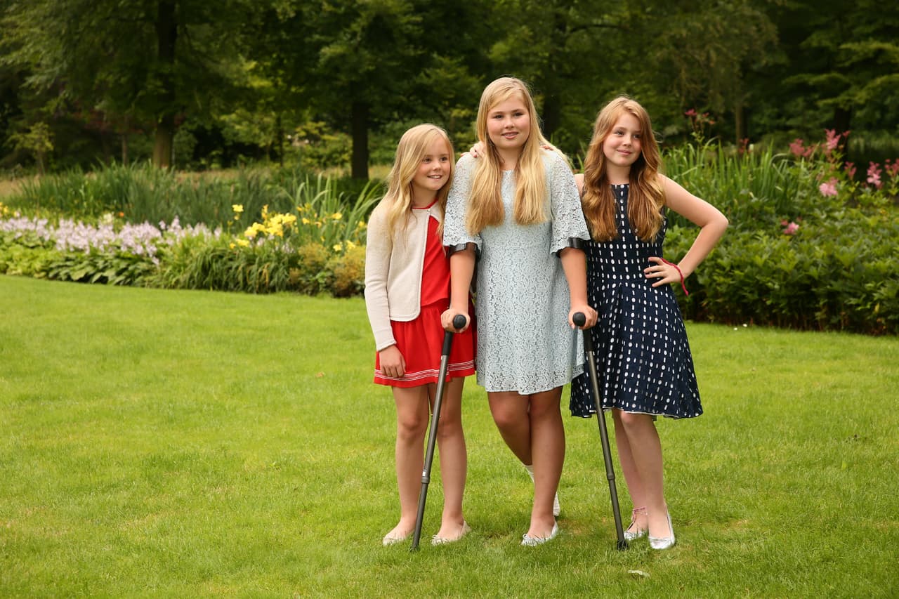 Amalia, Alexia y Ariane.